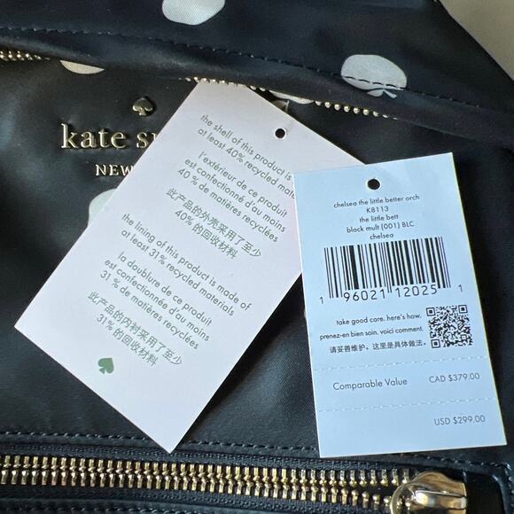 Kate Spade Chelsea The Little Better Nylon Apple Backpack main image 5